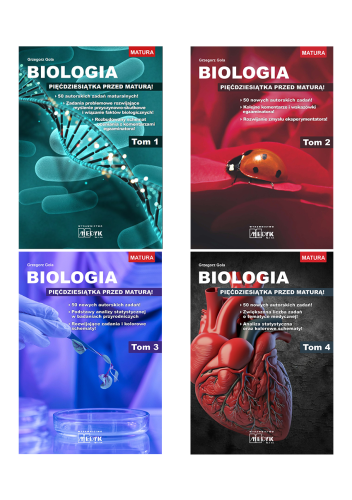 Biologia - pięćdziesiątka przed maturą tom 1-4